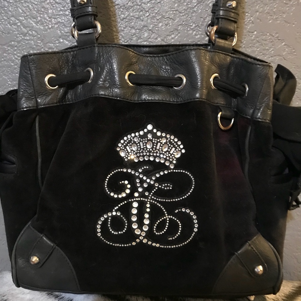 Authentic Juicy Couture Black Handbag